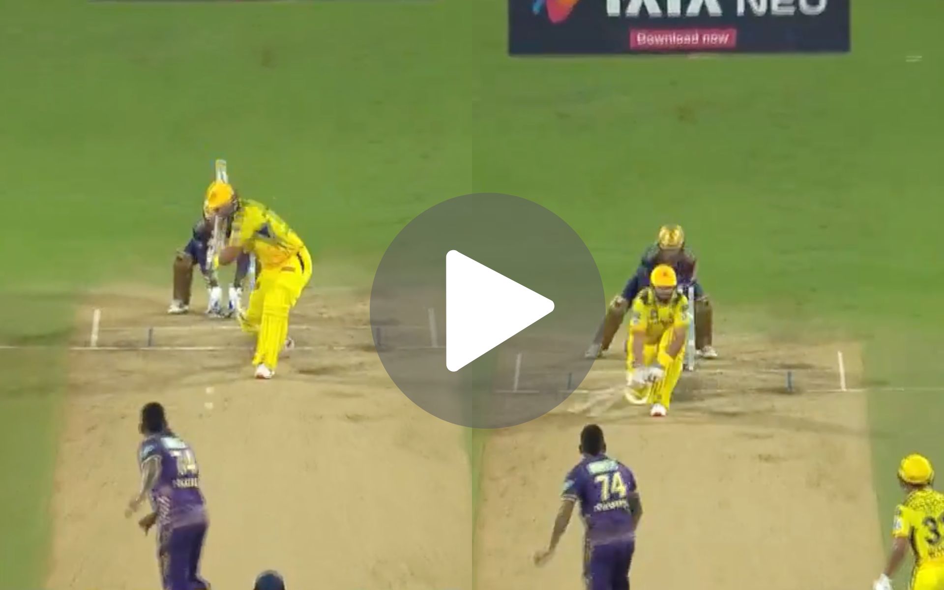 [Watch] 6, 4 ! Sunil Narine 'Tortured' As Daryl Mitchell Unleashes His 'Ultimate Power'